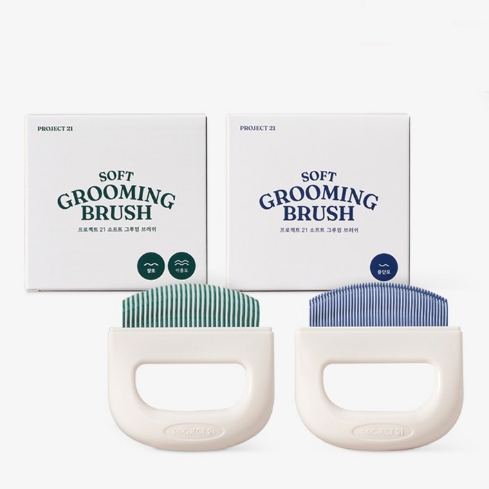 프로젝트21 소프트 그루밍 브러쉬