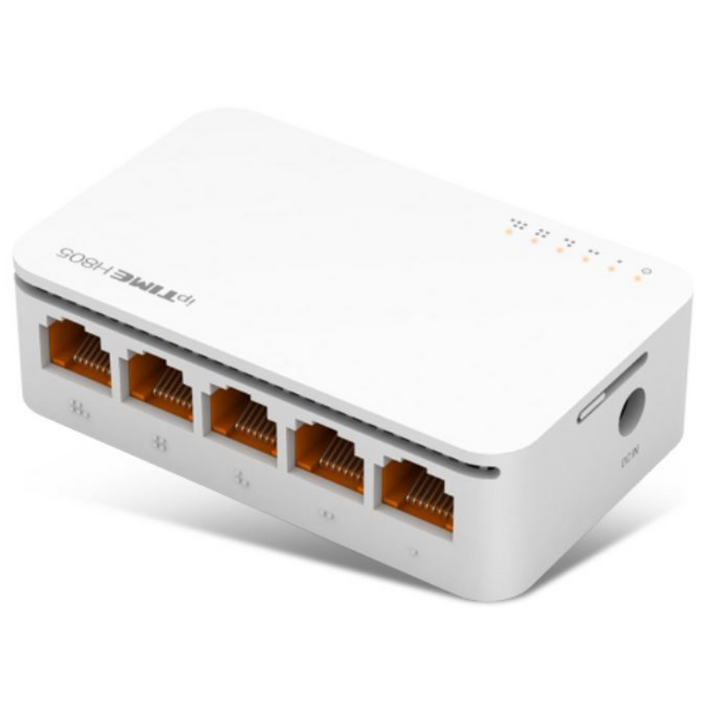 EFM네트웍스 ipTIME H8005 5포트 스위치 스위칭허브 기가비트 인터넷 랜선 분배기, 1개