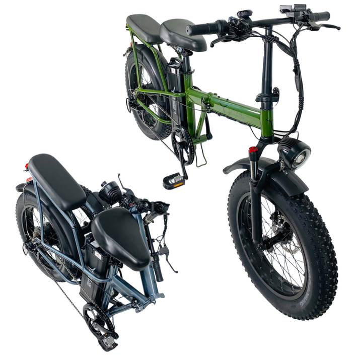 팻바이크 타이탄750 전기자전거 13ah 21ah 팻타이어 분리형배터리, 그레이