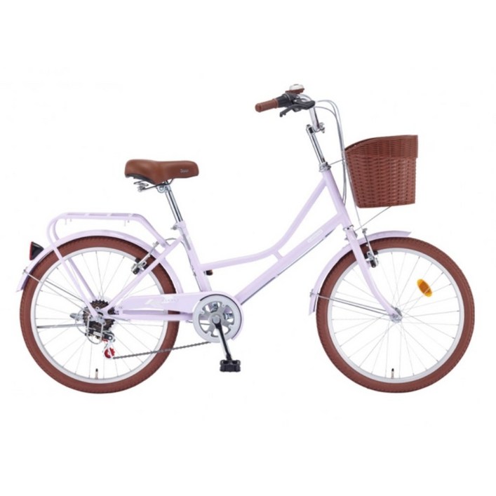 [완전조립 및 포장발송]삼천리 선데이/프림로즈 자전거 20/22/24/26 인치 7단기어 여성용 자전거/줌 라이트/후미등/변환식 번호키(자물쇠) 무상 증정