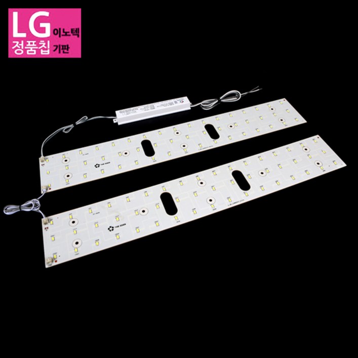 비스코 삼성칩 거실용50W LED모듈기판안정기 기판모듈