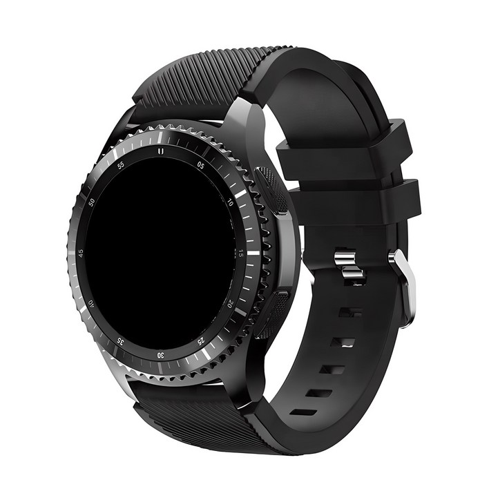 아이엠판다 갤럭시 프론티어기어S3워치3 22mm 우레탄 스포츠 스트랩 4546mm 호환 가능, 블랙, 1개 아이엠판다 갤럭시 프론티어기어S3워치3 22mm 우레탄 스포츠 스트랩 4546mm 호환 가능, 블랙, 1개
