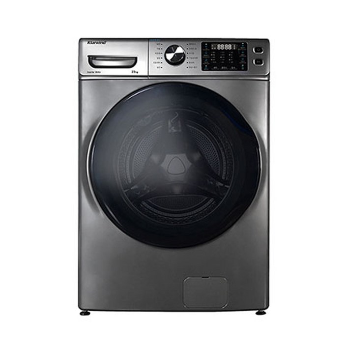 캐리어 클라윈드 드럼세탁기 KWMFW230LROS 23kg 방문설치, KWMFW230LROS, 실버