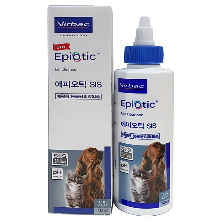버박 에피오틱 귀세정제, 125ml, 1개