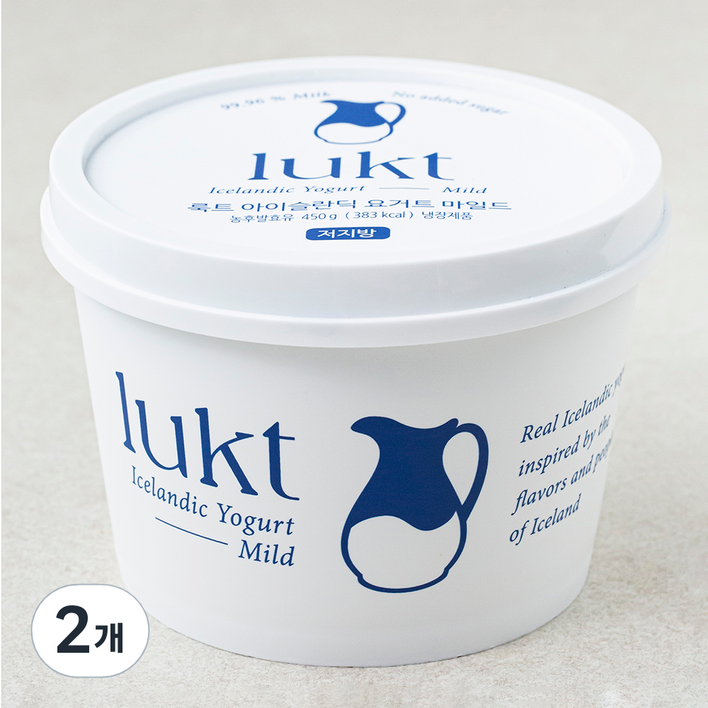 [로켓프레시] LUKT 아이슬란딕 요거트 마일드