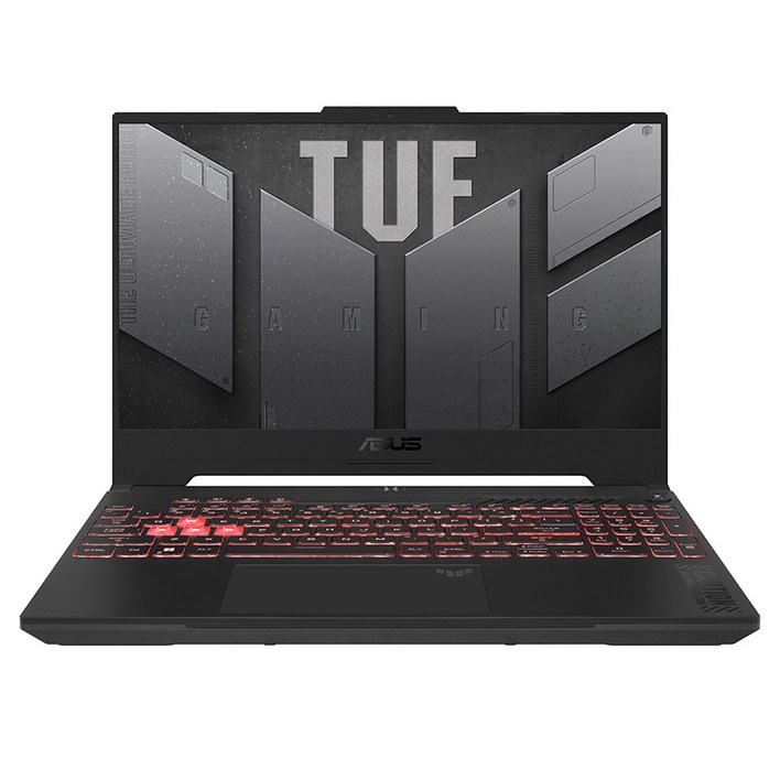 에이수스 2024 TUF GAMING A15 라이젠7 7000 시리즈 지포스 RTX4060 FA507NVR-LP005, Mecha Gray, 512GB, 16GB, Free DOS, FA507NVR-LP005