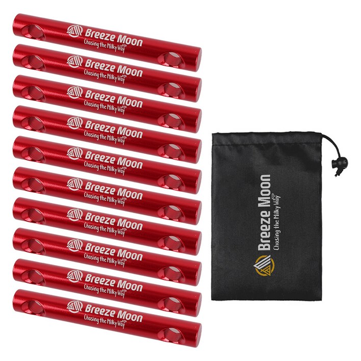 브리즈문 알로이 캠핑 막대 스토퍼 10p + 파우치 세트