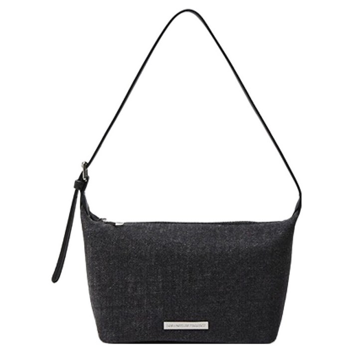 랩 SIMPLE DENIM SHOULDER BAG