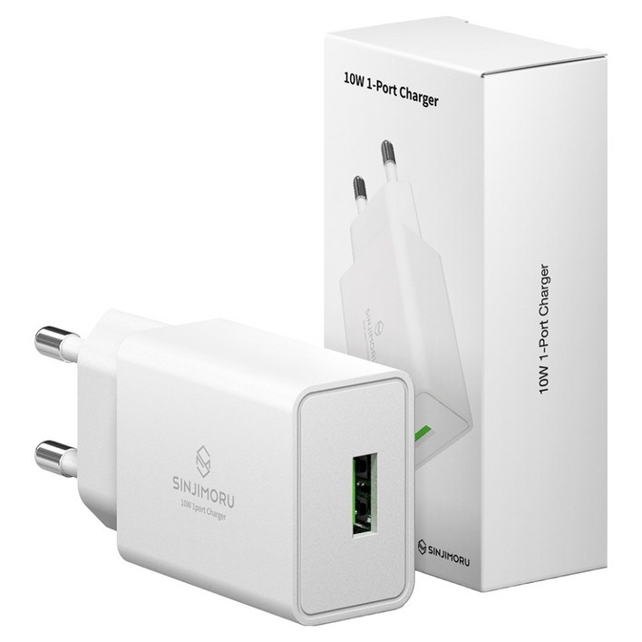 신지모루 2A 전압 전력보호 USB 휴대폰 충전기