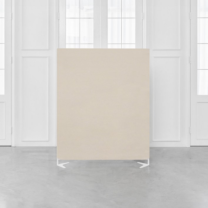 까사마루 이브 스탠드형 가림막 파티션 1200 x 1500 mm, 오트밀 까사마루 이브 스탠드형 가림막 파티션 1200 x 1500 mm, 오트밀