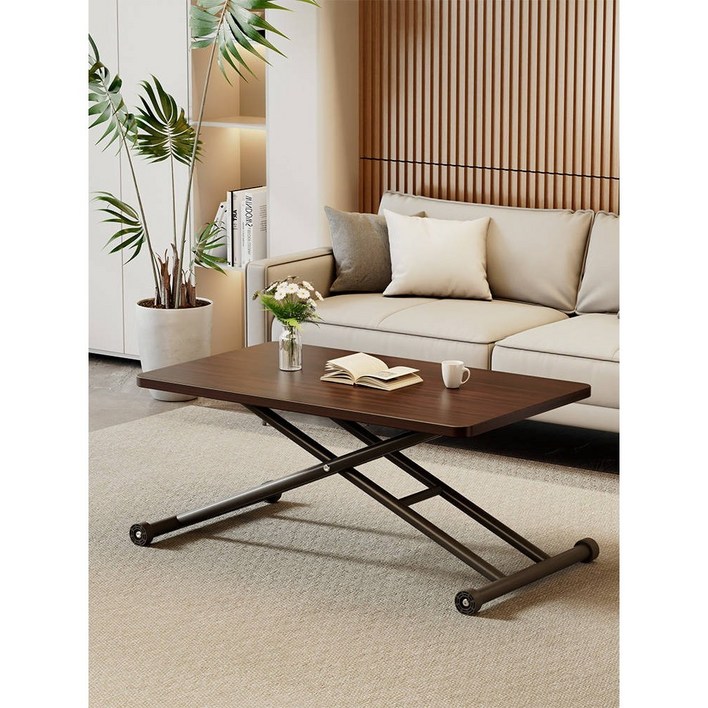 FONOW 접이식 테이블 접이식 승강 테이블 설치 없이 고급스러운 직사각형 책상, 식탁, 컴퓨터 책상 1200mm