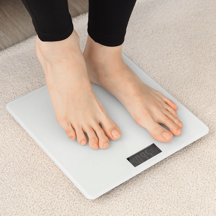 비스토어 스마트 디지털 체중계 미니 몸무게 전자 저울, 단일상품, 화이트, 1개 비스토어 스마트 디지털 체중계 미니 몸무게 전자 저울, 단일상품, 화이트, 1개