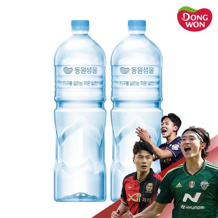 동원샘물 무라벨 2L x 12병, 12개