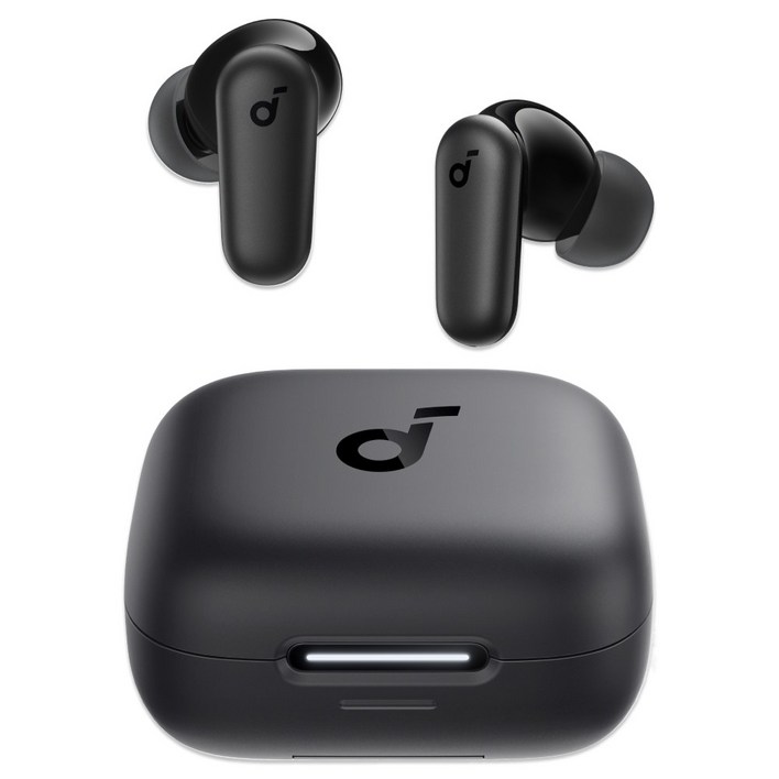 앤커 사운드코어 P30i 노이즈캔슬링 블루투스이어폰, 블랙, A3959