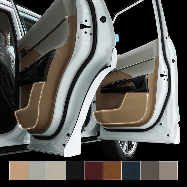 액티언 가죽 도어커버 킥매트 2024 2025 튜닝 악세사리 용품 가솔린 하이브리드 호환