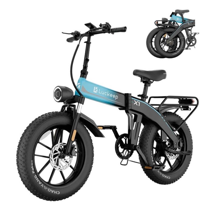 Luckeep 접의식 전기자전거 mtb 성인용 배달용 PAS 750W  X1