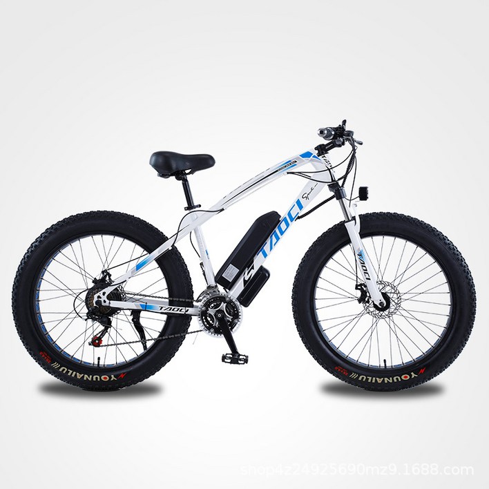 팻바이크 전기 자전거 망 산악 스노우 Ebike 4.0 지방 타이어 전자