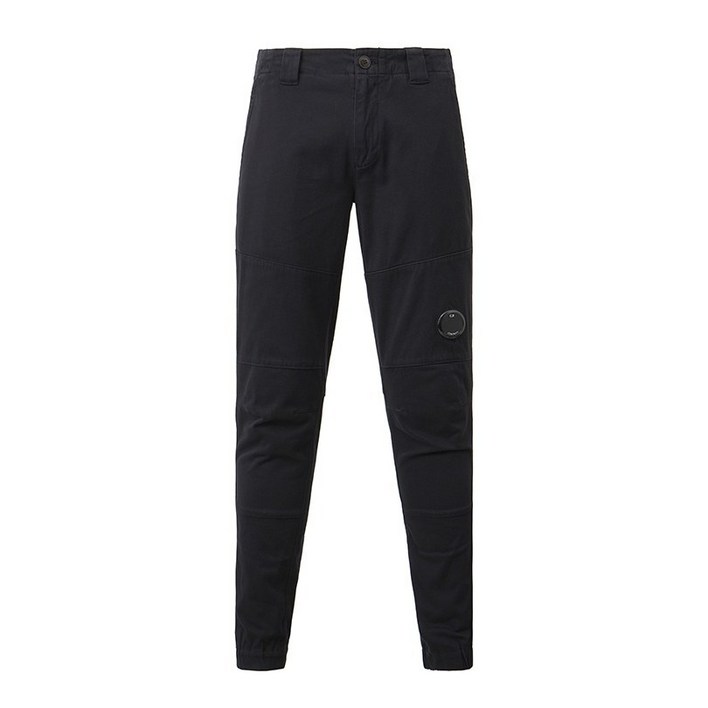 CP COMPANY 씨피컴퍼니 렌즈와펜 스트레치 코튼 팬츠 블랙 13CMPA361A005479G