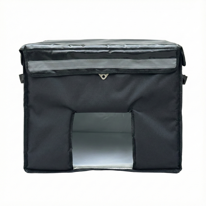 데일리인 길고양이 겨울 집 급식소 방수 야외 실외 고양이 길냥이, 1개, 블랙