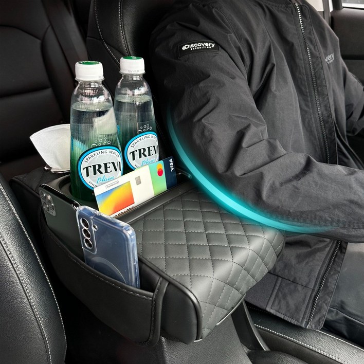 세이보링 차량용 콘솔쿠션 팔걸이쿠션 팔꿈치쿠션