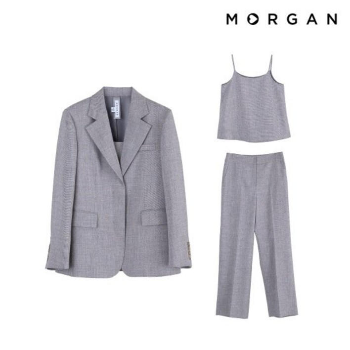 모르간 25SS 수트셋업 3종