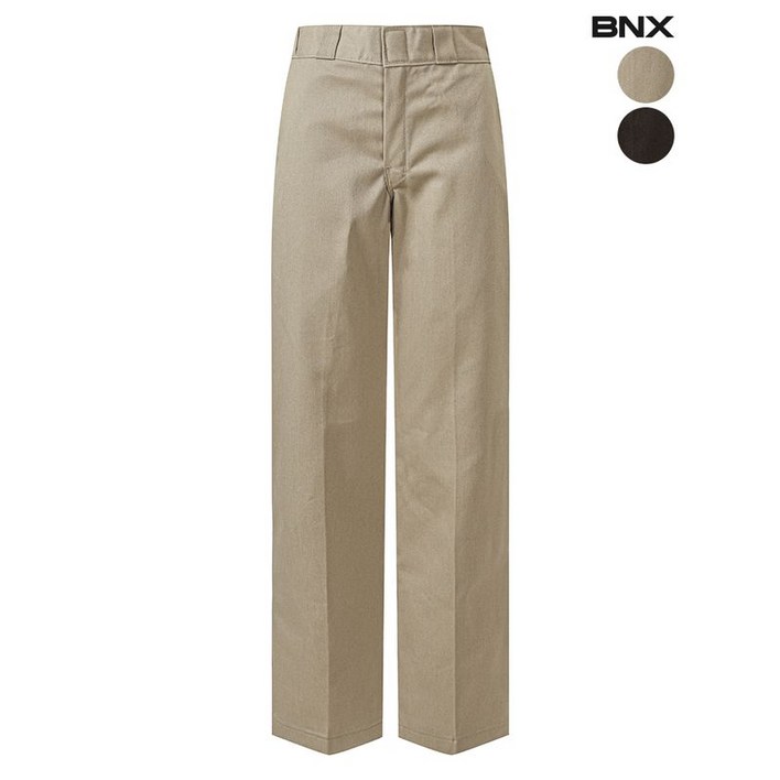 BNX 여성 스탠다드 핏 치노 팬츠