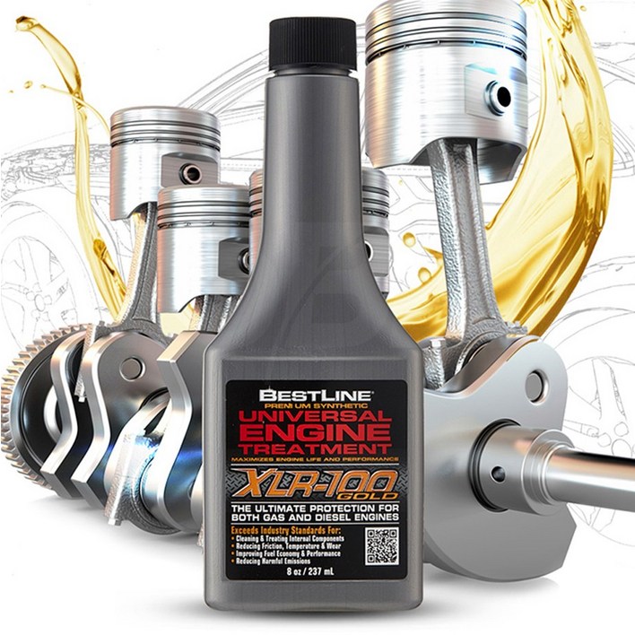 [TV홈쇼핑정품 인포벨]베스트라인 엔진코팅제+연료첨가제 세트 엔진속 시커먼 묵은때 제거 엔진보호 연비향상, 237ml