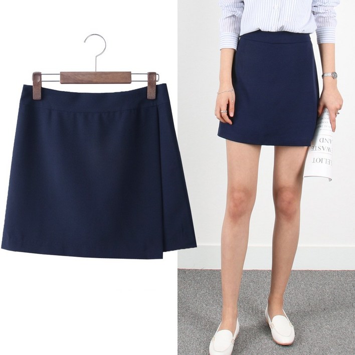 엠아이유 핏이예뻐 사랑받은 치마바지 3XL 빅사이즈 랩스커트 사계절 인기템 스판 셀럽치마바지