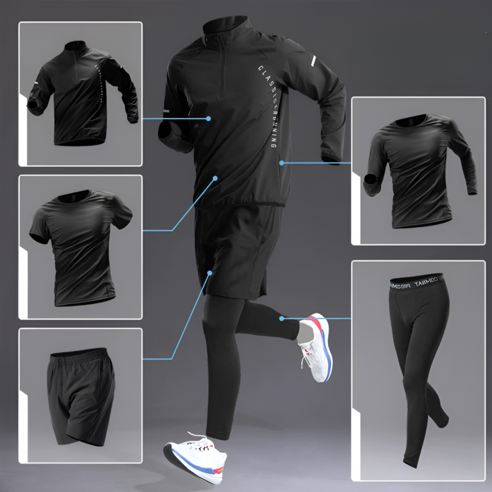 솔브릭 남자 러닝복 세트