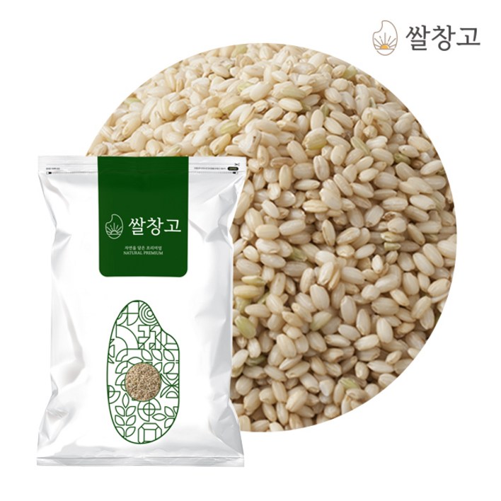 쌀창고 2024년산 햅쌀 동진 찰현미 5kg 당일도정, 5kg, 1개