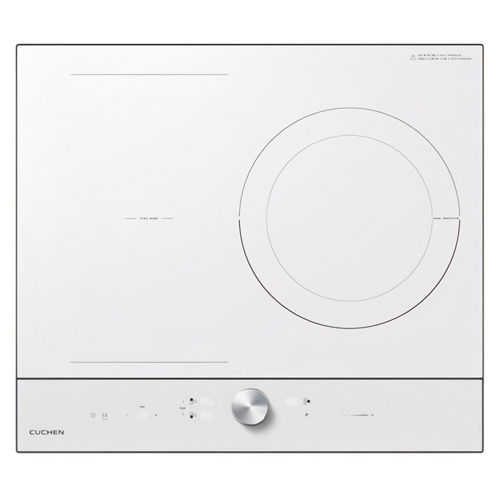 쿠첸 IH FLEX 대화구 올파워 인덕션 3구 화이트 방문설치, CIR-EW33KD0B1, 빌트인