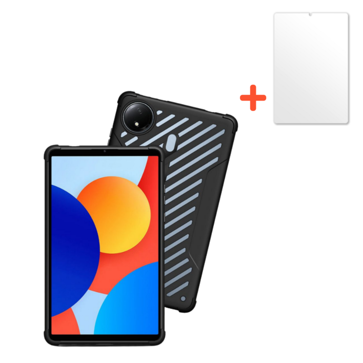 샤오미 레드미 패드SE 8.7 TPU 케이스  강화유리, 1개