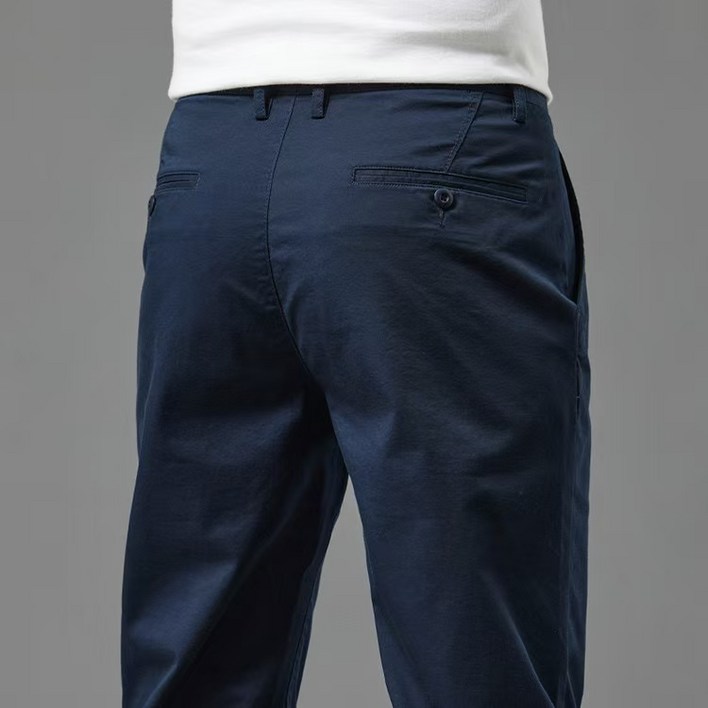 남성 가을 겨울 도톰 고퀄원단 스판 오피스 출근룩 캐주얼 편안한 바지
