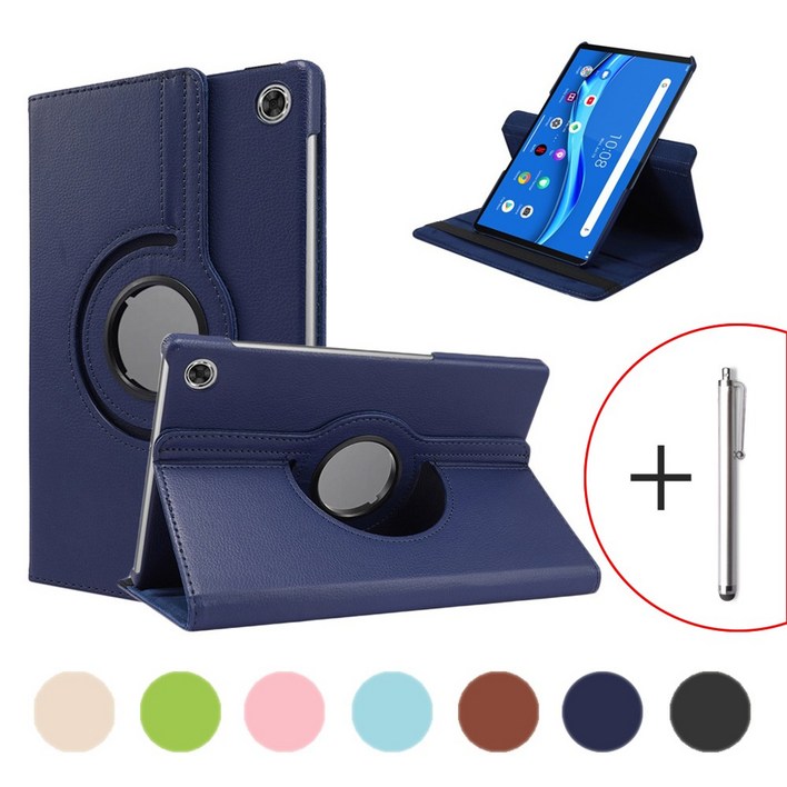 레노버 K10 Pro 회전형 가죽 북커버 케이스 10.6인치 TB-223 TB-226