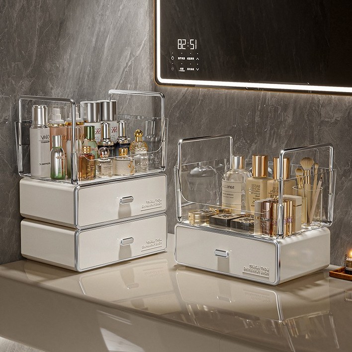 FONOW 데스크테리어 데스크 정리 서랍 화장품 영양제 문구 수납장