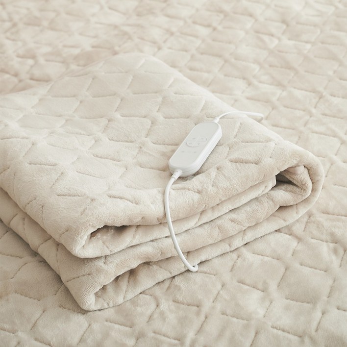 듀라텍스 전기매트 전기요 원적외선 탄소매트, 아이보리, 더블180x135