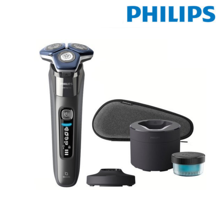 PHILIPS 필립스 SkinIQ 7000 시리즈 전기면도기 S788772 다크 크롬