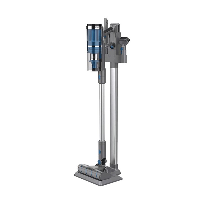 cleanmaxx 400W BLDC 무선청소기 스마트 디스플레이 1.2L대용량 먼지통 충전거치대, Blue cleanmaxx 400W BLDC 무선청소기 스마트 디스플레이 1.2L대용량 먼지통 충전거치대, Blue