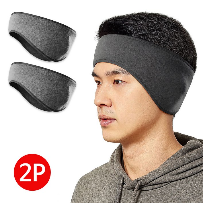 살림공작소 스포츠 방한귀마개 밴드형 11 헤어밴드 스키 러닝 축구 낚시 라이딩 귀보온