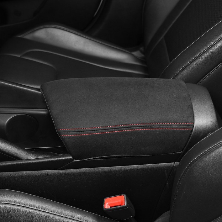 카스타 호환 아반떼 CN7 N라인 더뉴 아반떼 CN7 스웨이드 팔걸이 콘솔 커버 2종색상 팔걸이 쿠션 자동차 튜닝 용품