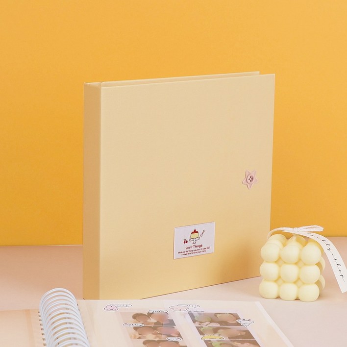 국내제작 하이데이 접착식 네컷 앨범 사진 포토북 세트