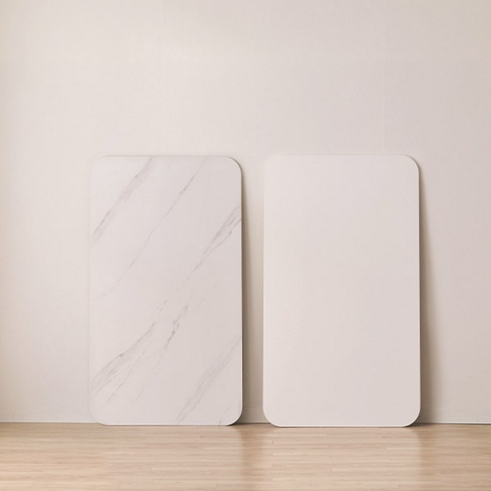 1만원 할인쿠폰 스칸디아 손쉬운 교체 화이트 포세린 12T 통세라믹 식탁 테이블 상판 교체용 1400 1600 1800