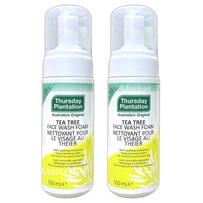 써스데이 플랜테이션 티트리 페이스워시폼 150ml x2개