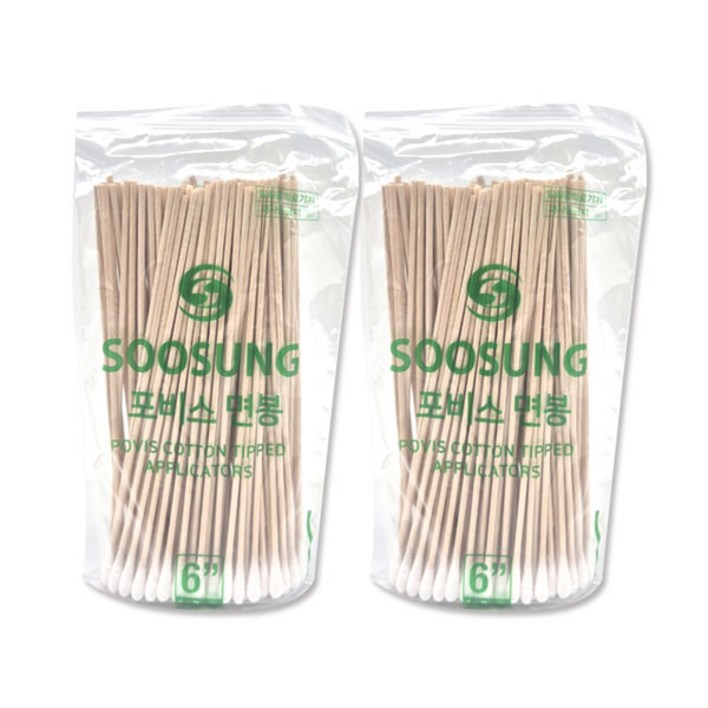 수성 포비스 면봉 6인치15cm 긴면봉