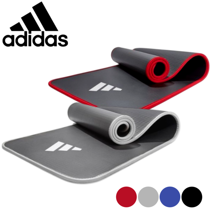 100정품 아디다스 운동 매트 트레이닝 층간소음 요가 홈트 헬스 두꺼운 10mm