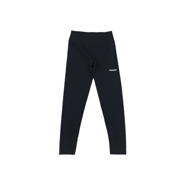 디스커버리 여성 플렉스 에센셜 스몰로고 레깅스 DWLG41031-BKS