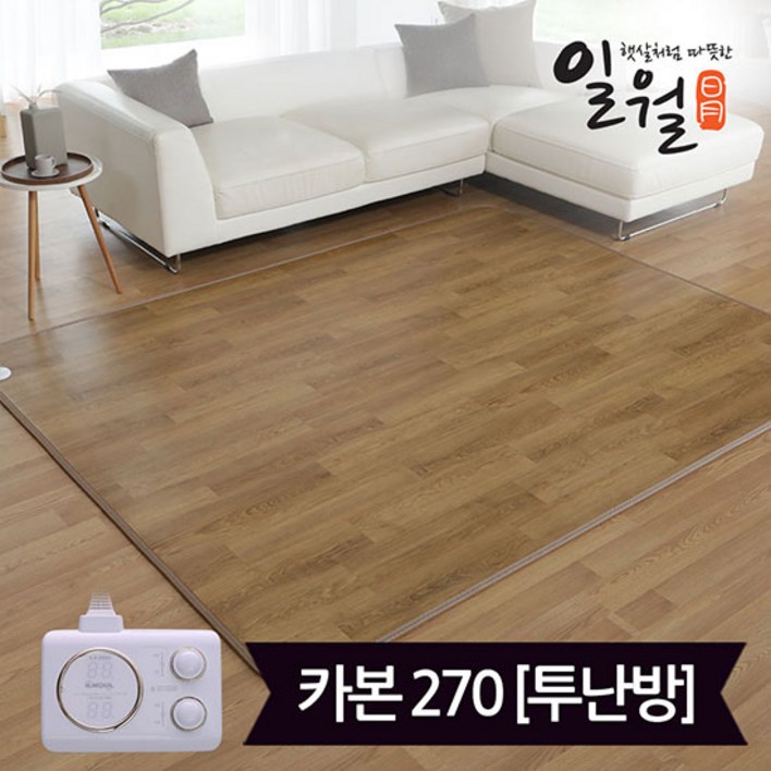 일월 카본마루 카페트매트 특대형 183×270, 단품