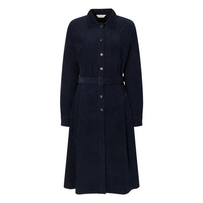 [백화점정품] 26년NEW 헤지스레이디스 HAZZYS 셔츠 원피스 네이비 HSDR5D903