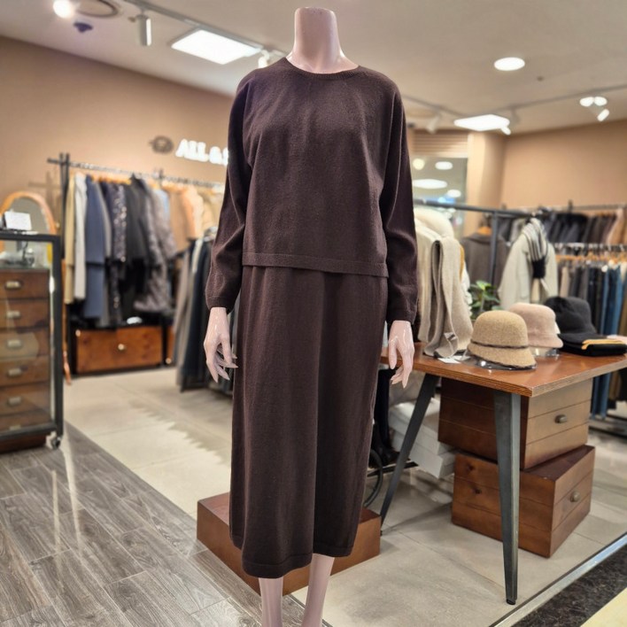 BCBG [올앤선드리] 시그니쳐 P/O SET OPS _  A4WAK631  75   [D/BROWN]