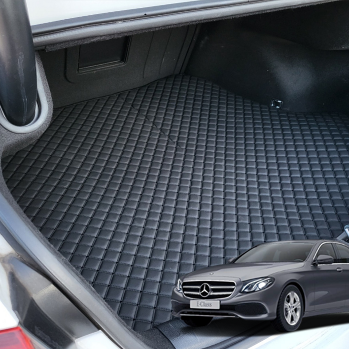 벤츠 E클래스 W213 퀼팅 트렁크매트 E300 정리용품, E클래스 W2132열폴딩가능차량